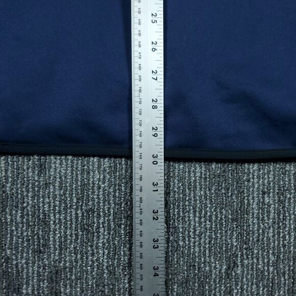 Nike Mens L Dri Fit Blue Pullover Qtr 1/4 Zip Dry Fit Sweater Martell Cognac NWT - Picture 11 of 16